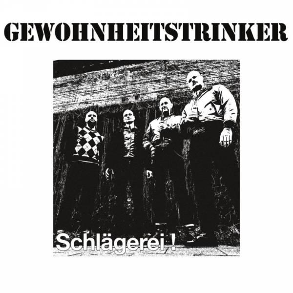 Gewohnheitstrinker - Schlägerei, LP lim. 400 schwarz 2te Pressung