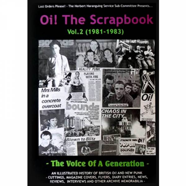 Oi! The Scrapbook - 1981 - 1983 Vol 2, Buch