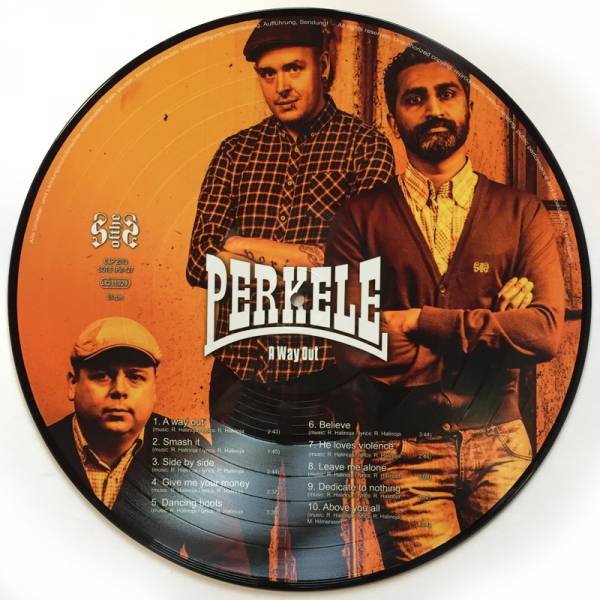 Perkele - A way out, LP Picture lim. 500 + Downloadcode + Cover