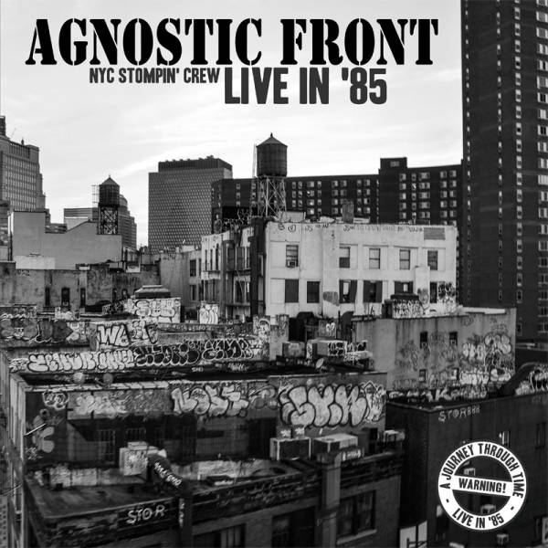 Agnostic Front - NYC Stompin Crew / LIVE in '85, Lp lim. 444 schwarz