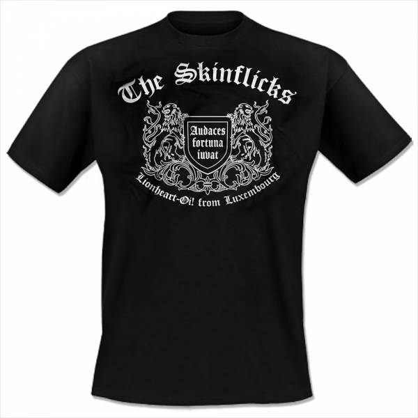 Skinflicks, The - Lionheart Oi!, T-Shirt schwarz
