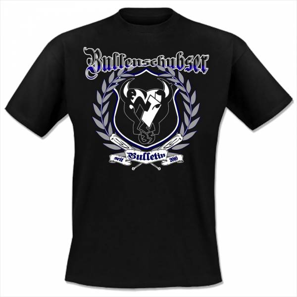 Bullenschubser - Seit 2010, T-Shirt schwarz