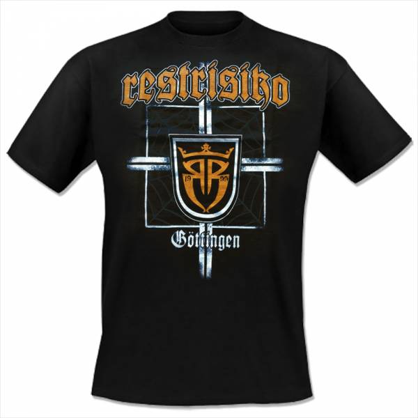 Restrisiko - Logo, T-Shirt schwarz