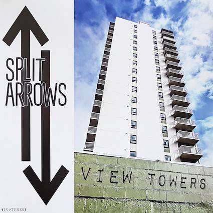 Split Arrows - View Towers, LP blau