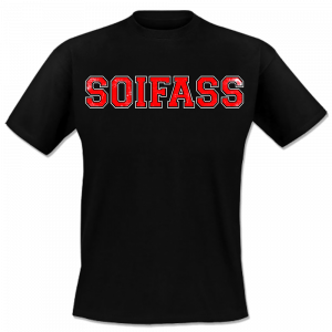 Soifass - College Logo, T-Shirt schwarz Soifass - College Logo, T-Shirt schwarz