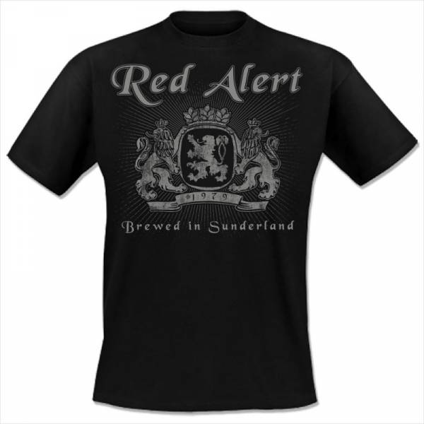 Red Alert - Brewed in Sunderland, T-Shirt verschiedene Farben OTS EXKLUSIV!!!
