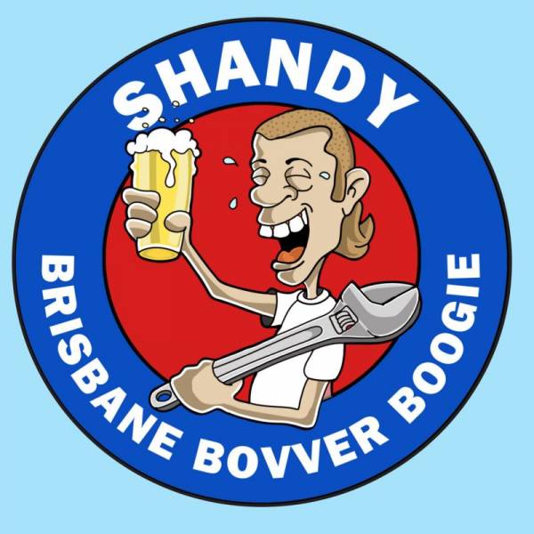 Shandy - Brisbane Bovver Boogie, LP gelb