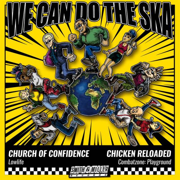 Church Of Confidence / Chicken Reloaded - We can do the Ska Vol.2, 7" lim. 500 schwarz