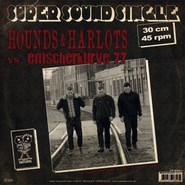 Emscherkurve 77 / Hounds & Harlots - Dto., LP lim. 300 schwarz