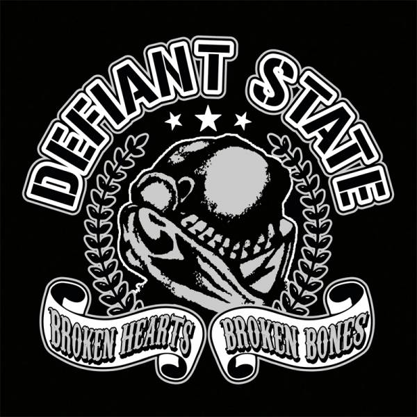 Defiant State - Broken Hearts-Broken bones, LP+CD lim. 500 verschiedene Farben