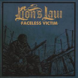 Lion's Law - Faceless Victim, 7'' lim. 200 Blue Cover