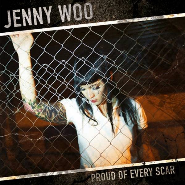 Jenny Woo - Proud of every scar, LP transparent 2te Pressung