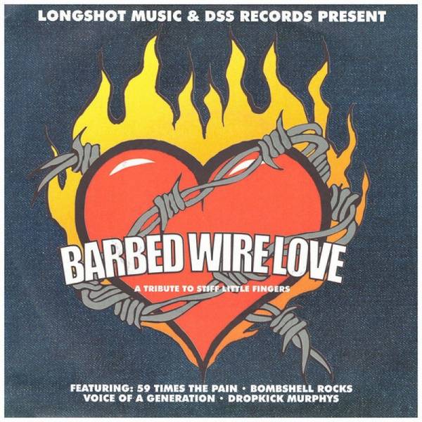 V/A Barbed Wire Love - A Tribute to Stiff Little Fingers, 7'' schwarz