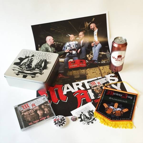 Martens Army - Wir treten wieder zu, CD Box