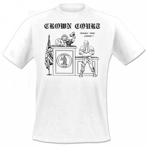 Crown Court - Trouble from London, T-Shirt weiss