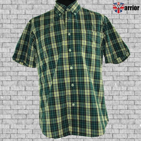 Warrior - Toots, Button Down Hemd Kurzarm, Slim-Fit