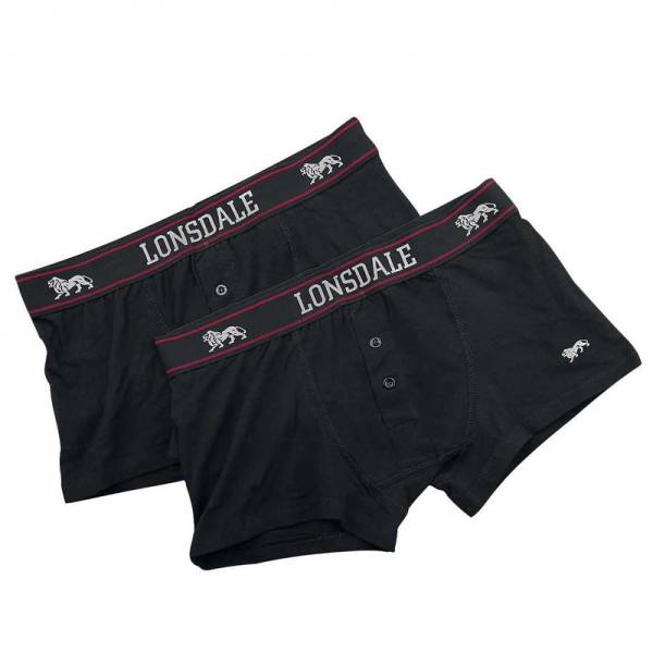 Lonsdale - Oakworth, Retro Shorts 2-Pack