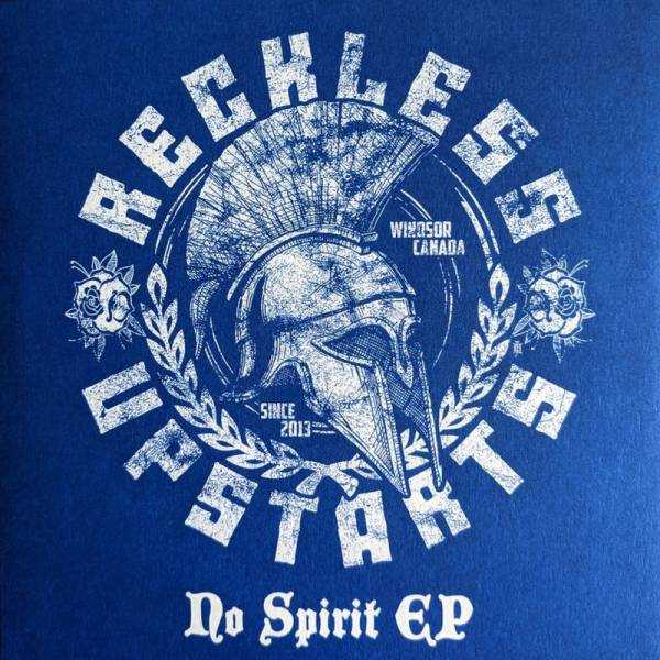 Reckless Upstarts - No Spirit, 7" blau