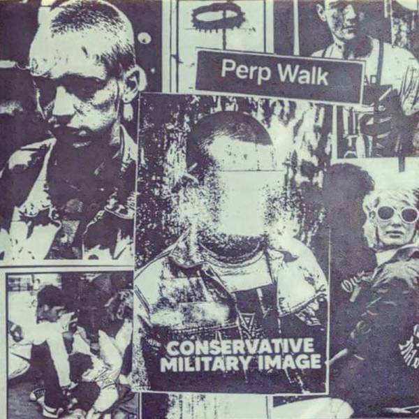 Conservative Military Image - Perp Walk, 5" lim. 200 single sided transparent Lathe Cut Lionheart Re