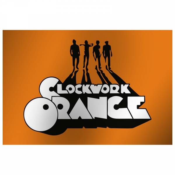 Clockwork Orange - Logo, Fahne