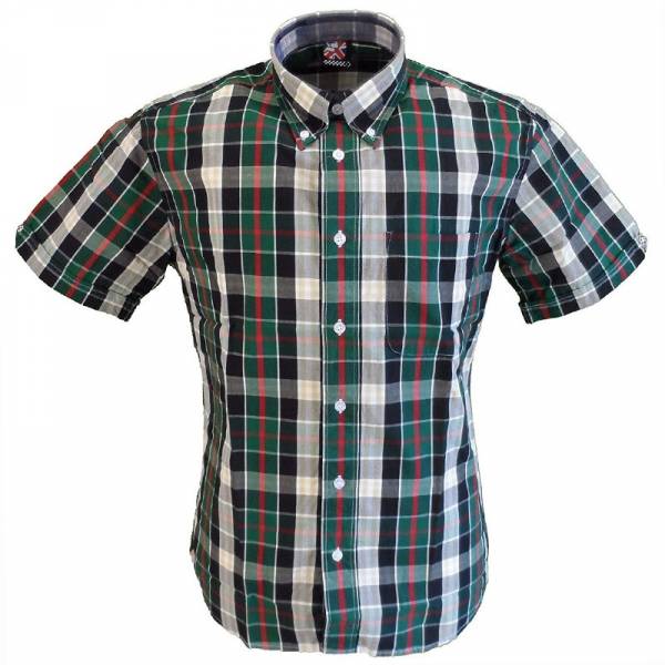 Warrior - C47 Thripp, Button Down Hemd Kurzarm, Slim-Fit