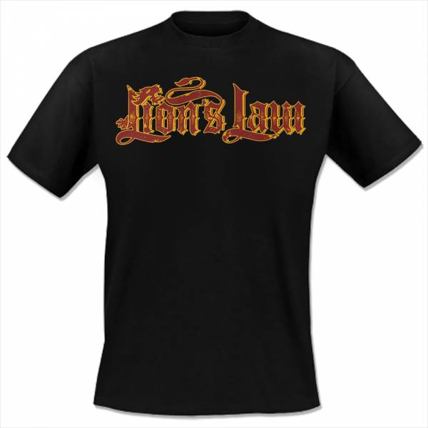 Lion's Law - Logo, T-Shirt schwarz