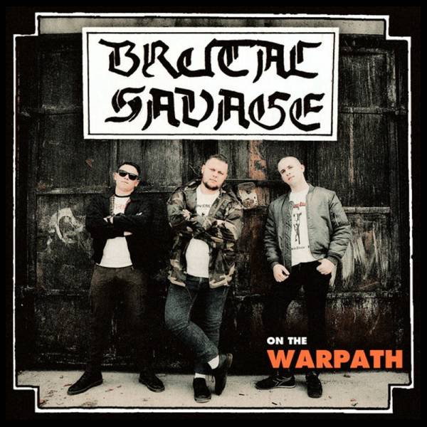 Brutal Savage ‎– On The Warpath, 7" black lim. 500