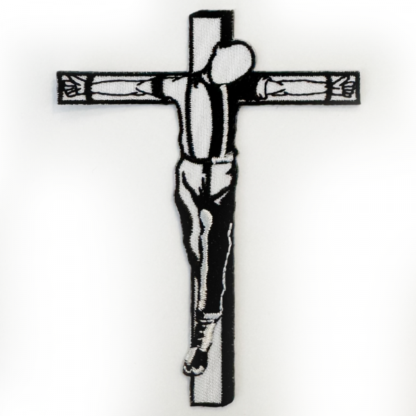 Skinhead - Crucified, Aufnäher