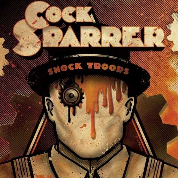 Cock Sparrer - Shock Troops Vol. III, 7'' schwarz