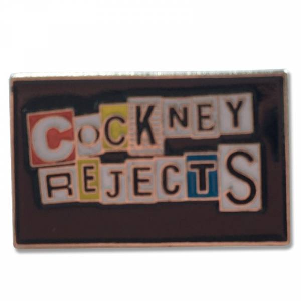 Cockney Rejects - Logo, Pin