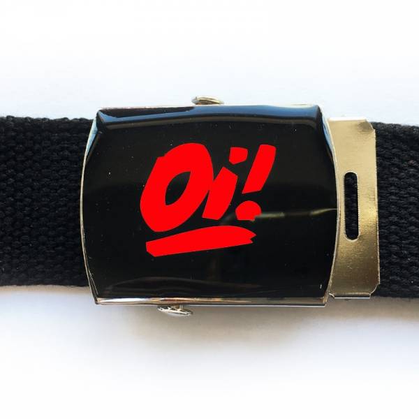 Oi!, Stoffgürtel
