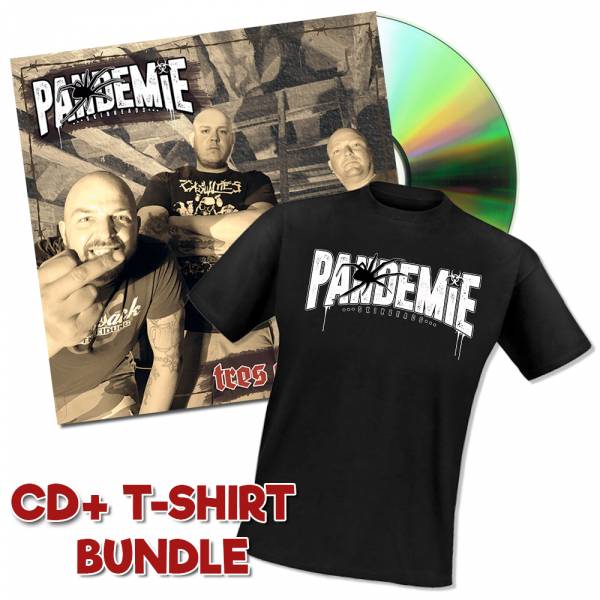 PANDEMiE - Tres Calvitium, CD + T-Shirt