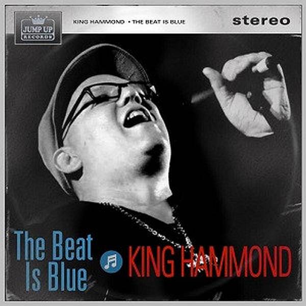 King Hammond - The Beat is Blue, LP blau BESCHÄDIGT
