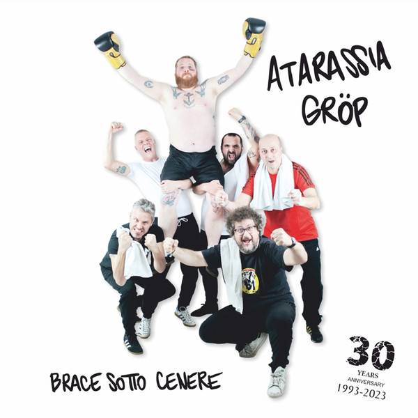 Atarassia Gröp - Brace Sotto Cenere, LP + CD schwarz BESCHÄDIGT!!!