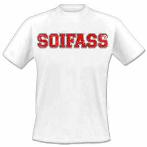 Soifass - College Logo, T-Shirt weiss Soifass - College Logo, T-Shirt weiss