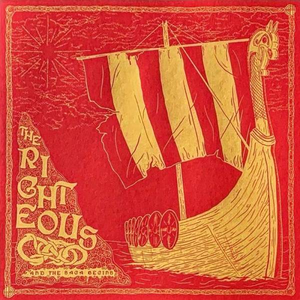 The Righteous – ...And The Saga Begins, LP gold/red marbled, rotes Cover, lim. 75