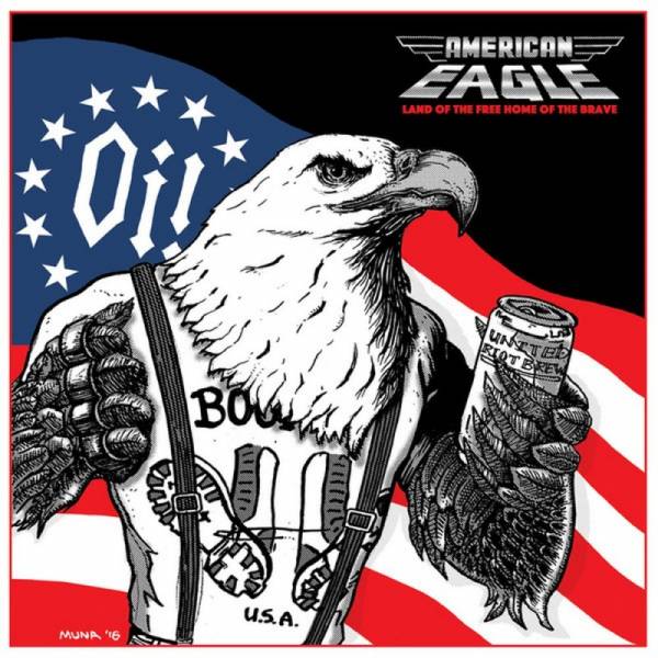 American Eagle - Land of the free home of the brave, 7'' lim. verschiedene Farben
