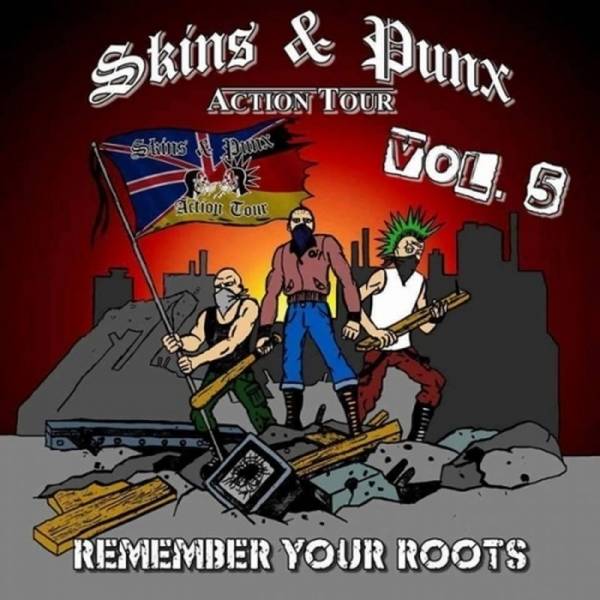 V/A Skins & Punx Action Tour Vol. 5 - Remember your Roots, CD Kartonstecktasche