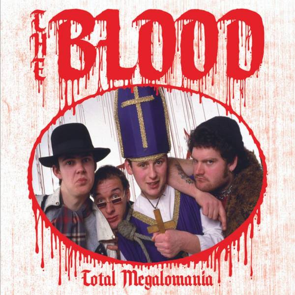 Blood, The - Total Megalomania, DoLP weiss/blau lim. 500