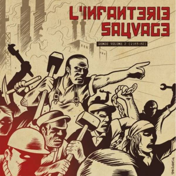 L'Infanterie Sauvage ‎– Demos Volume 2 (1983-82), LP black