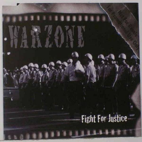 Warzone - Fight For Justice, CD Promo