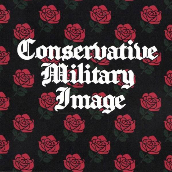 Conservative Military Image - Roses, Aufkleber