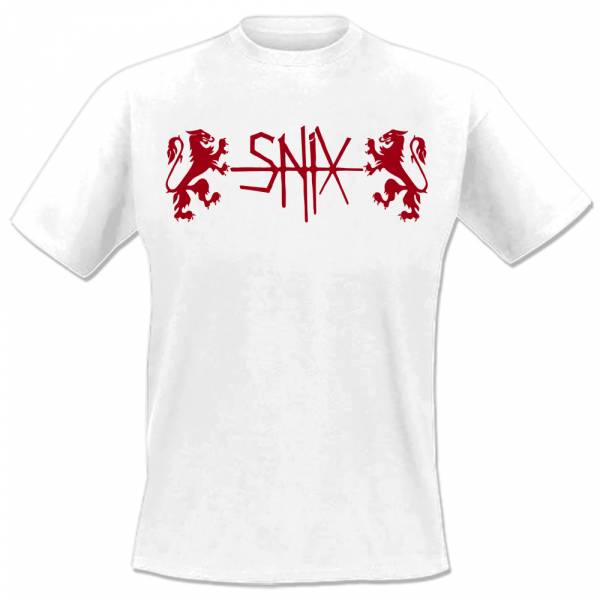 Snix - Logo, T-Shirt weiss