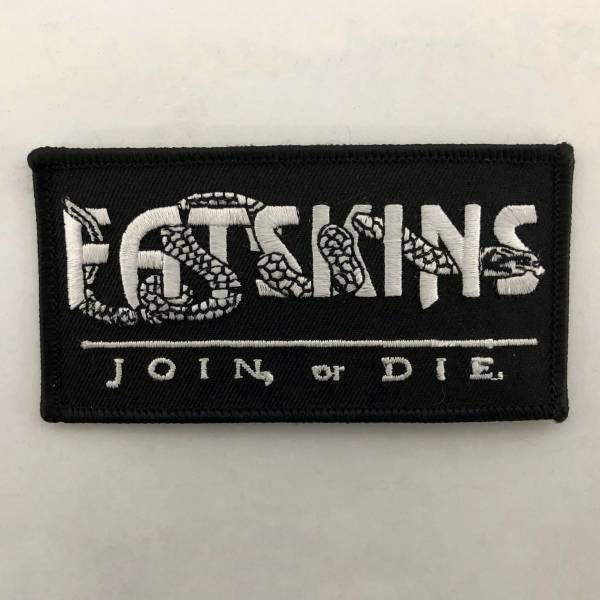 Fatskins - Join, or die, Aufnäher