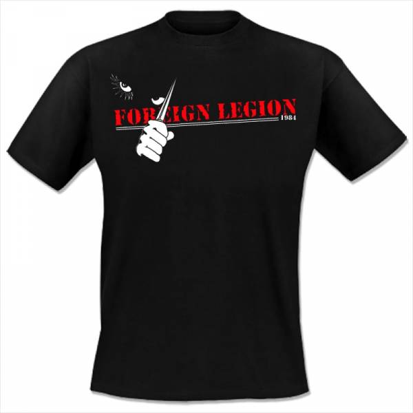 Foreign Legion - 1984, T-Shirt schwarz