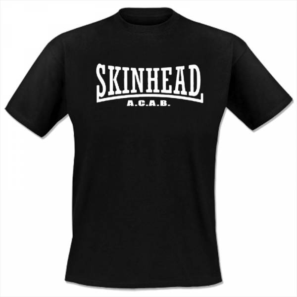 Skinhead - A.C.A.B., T-Shirt verschiedene Farben