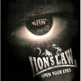 Lion's Law ‎- Open Your Eyes, 10'' black