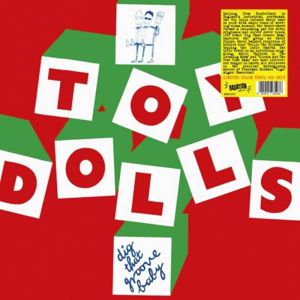 Toy Dolls - Dig That Groove Baby, LP RE grün