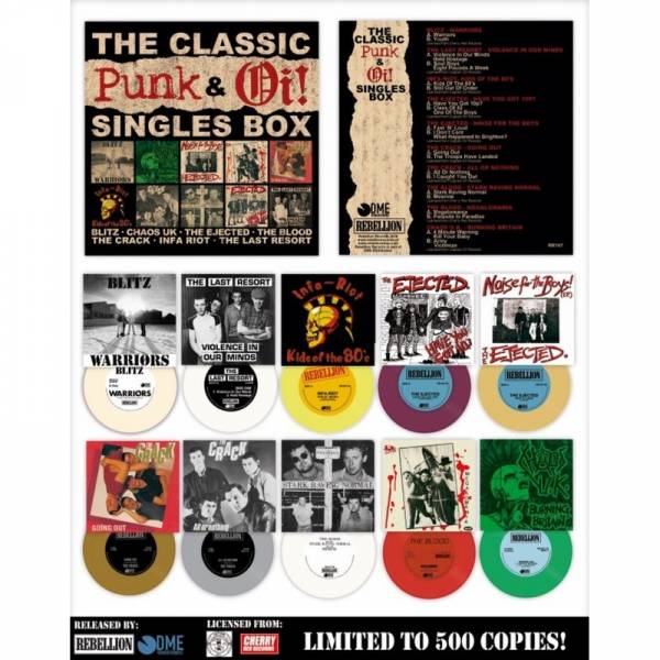 V/A The Classic Punk & Oi! Singles Boxset 10 x 7" (lim 500)