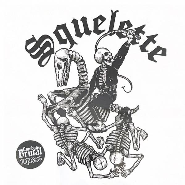 Squelette - Démo 2017, LP Single Sided lim.100 weißes Cover Repress 22'